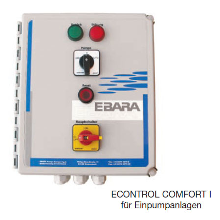Pumpensteuerung EBARA Econtrol Comfort 1