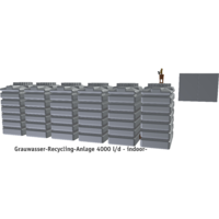 Grauwasser-Recycling-Anlage 4000 l/d