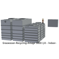 Grauwasser-Recycling-Anlage 5000 l/d