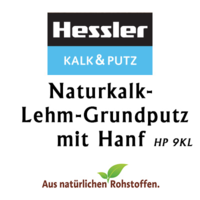 Naturkalk-Lehm-Grundputz / -Oberputz Hessler | mit Hanf