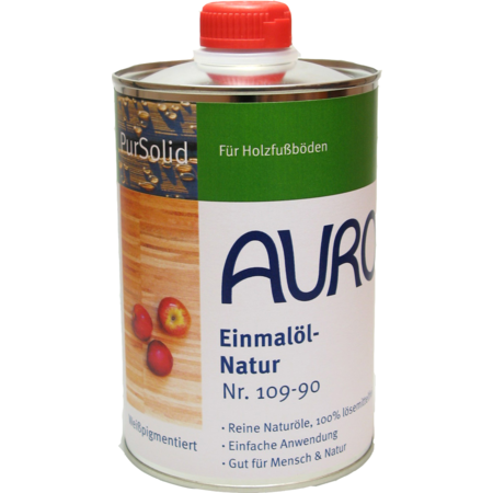 Einmalöl Natur Auro | Nr.109-90 weiß pigmentiert