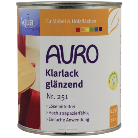 Klarlack  Auro | Nr.251 glänzend